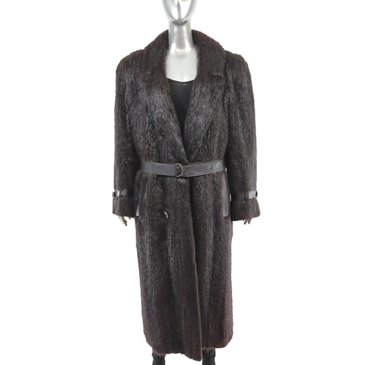Nutria Coat- Size XXL