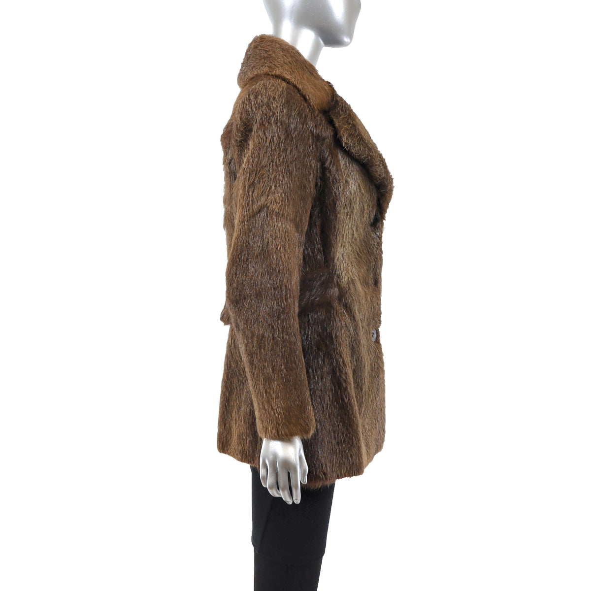 Brown Nutria Jacket- Size S