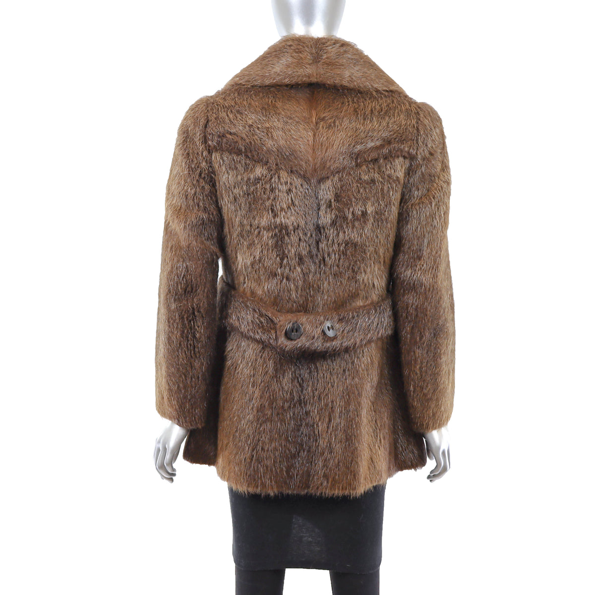 Brown Nutria Jacket- Size S