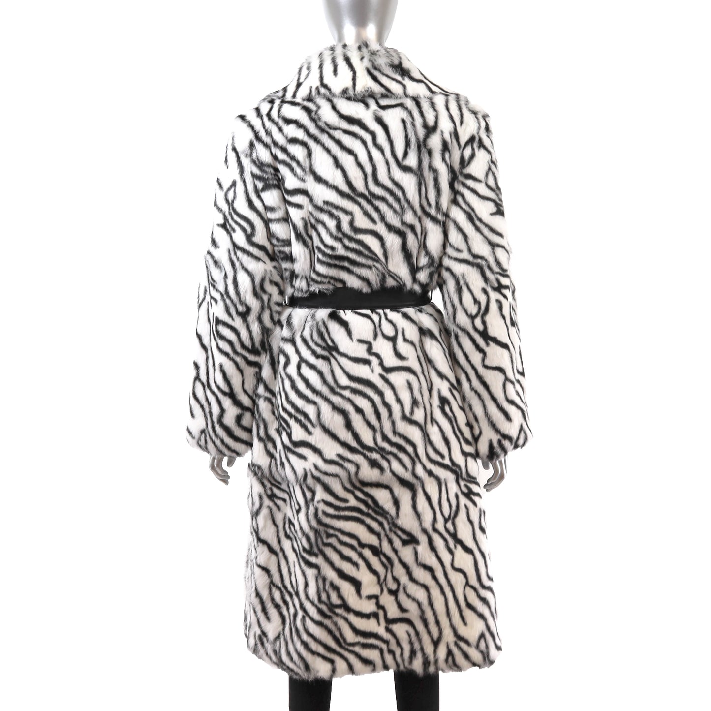 Multicolor Rabbit Coat- Size M