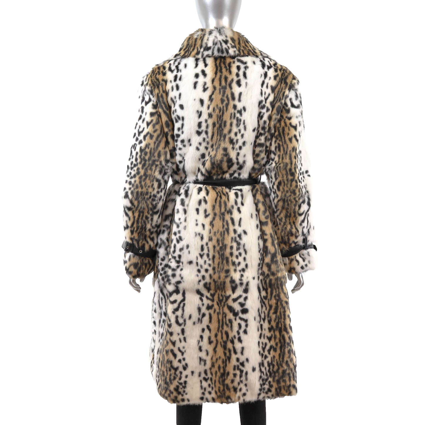 Animal Printed Rabbit Coat- Size M