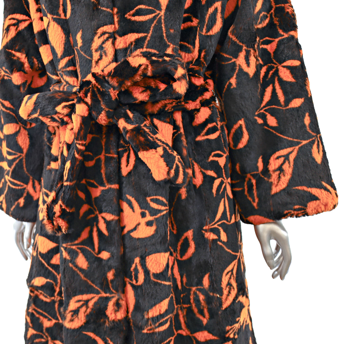 Multicolor Rabbit Coat- Size L