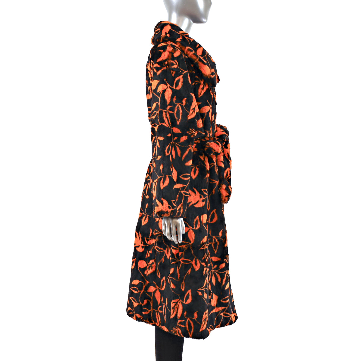 Multicolor Rabbit Coat- Size L