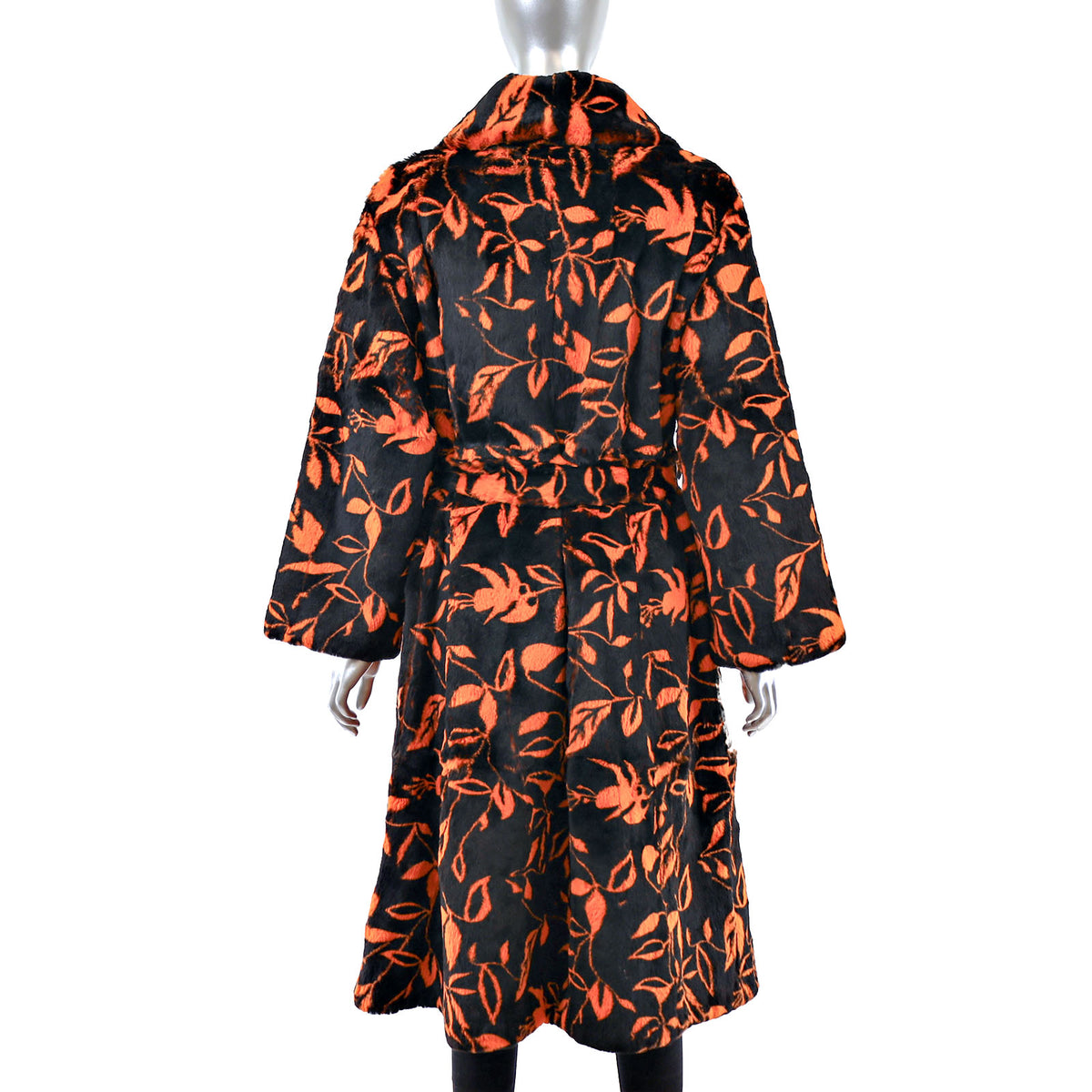 Multicolor Rabbit Coat- Size L