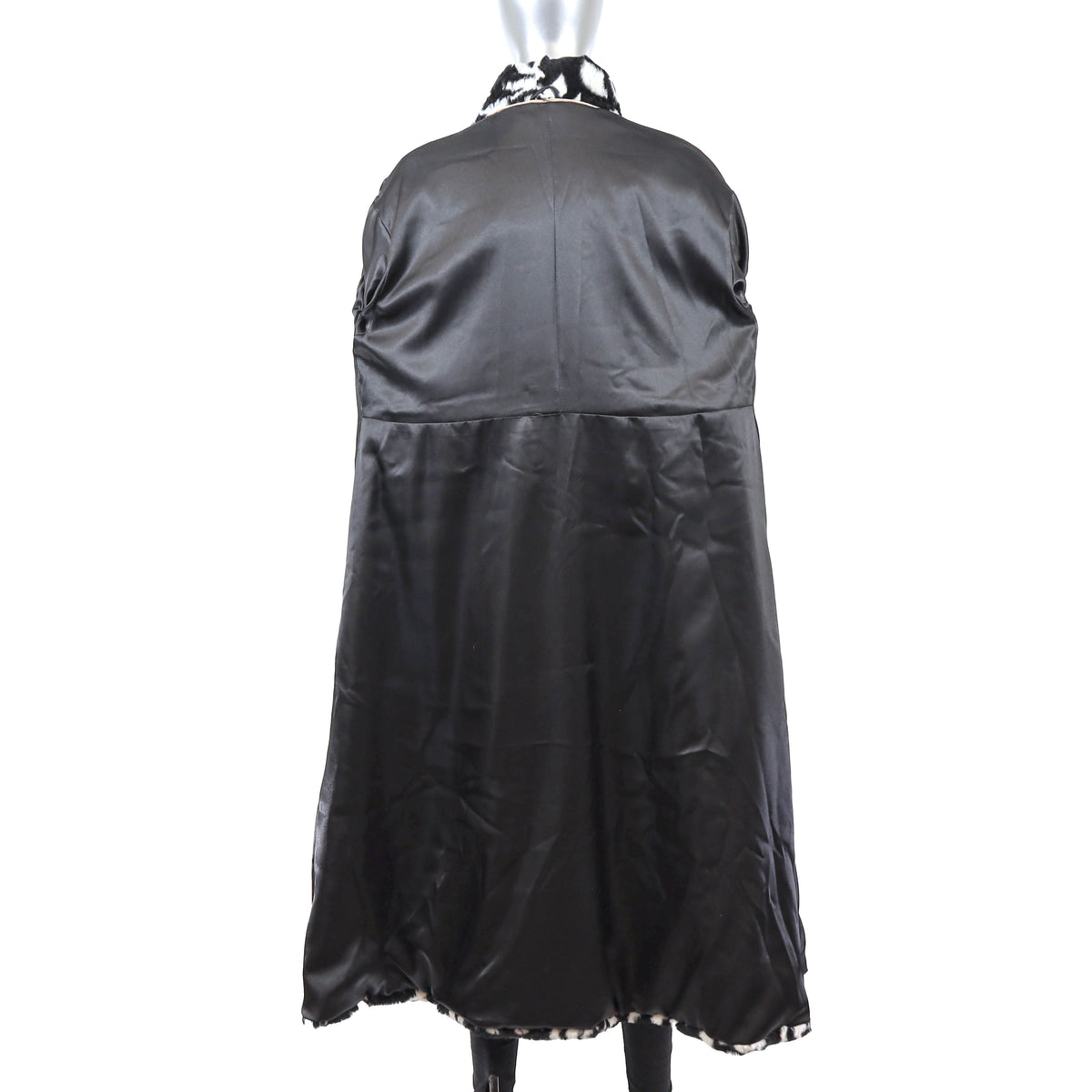 Multicolor Rabbit Coat- Size L