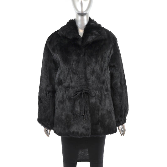 Black Rabbit Jacket- Size L