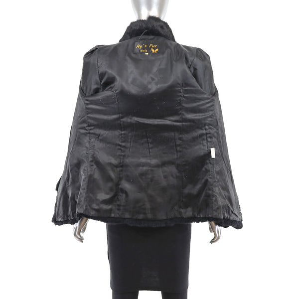 Black Rabbit Jacket- Size XS