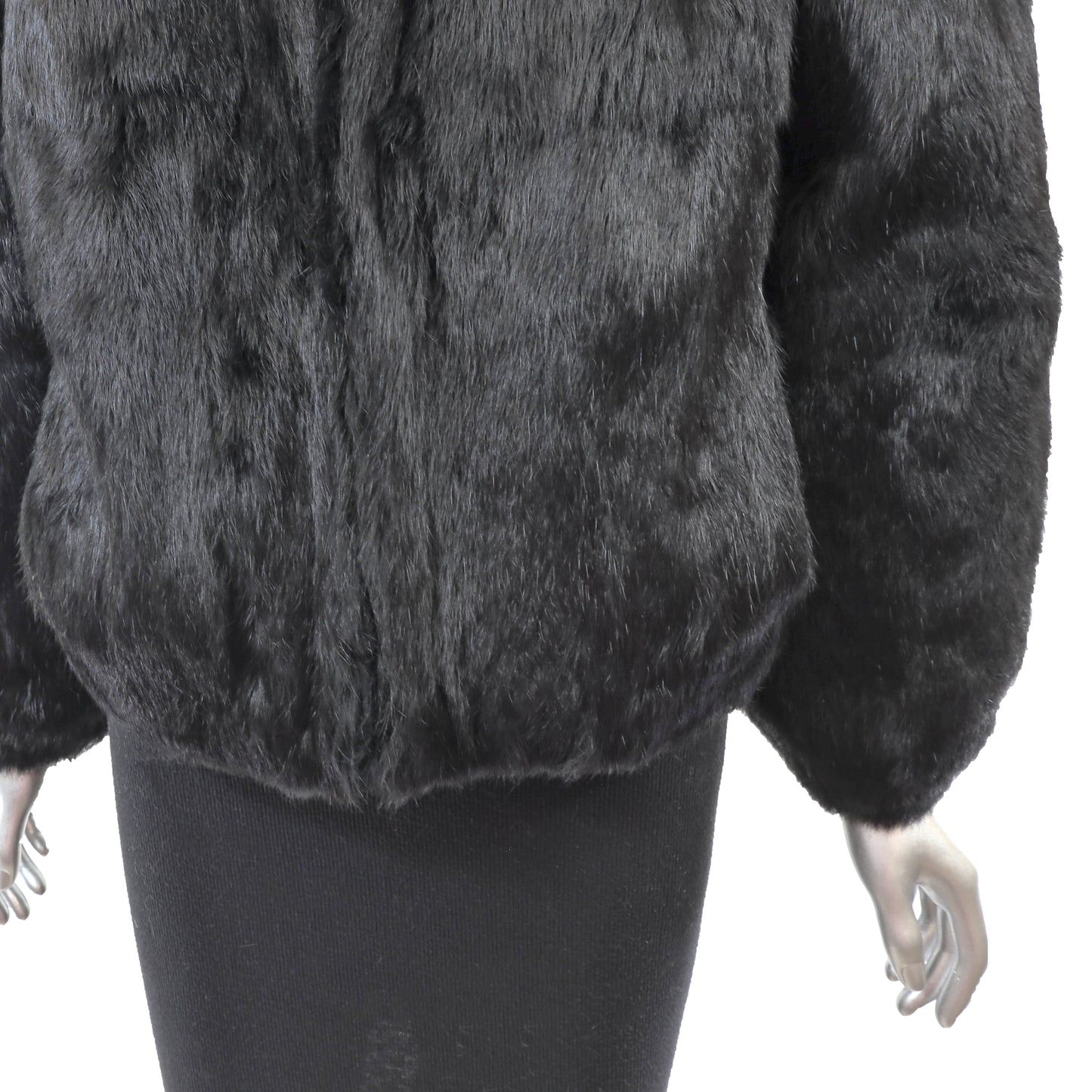 Black Rabbit and Lamb Jacket- Size M
