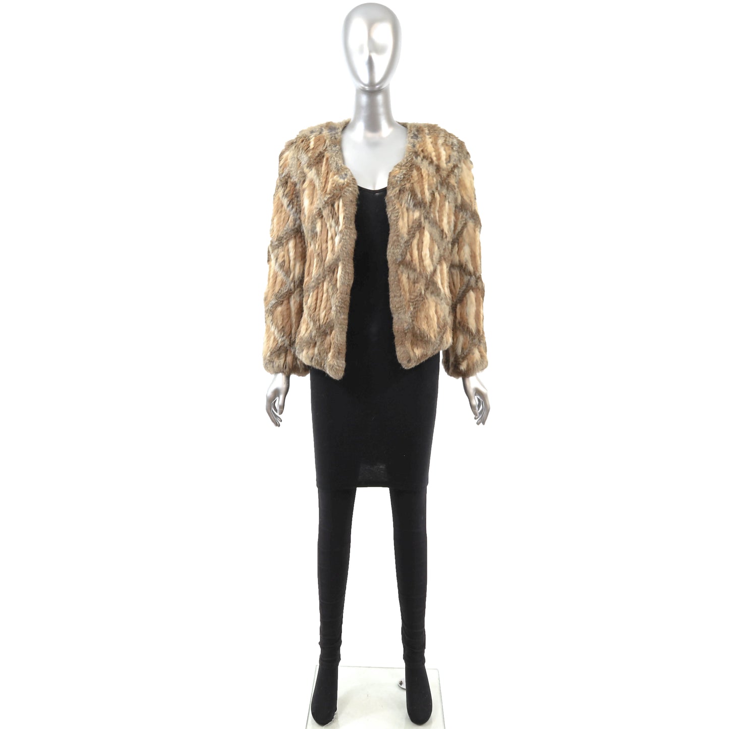 Knitted Rabbit Jacket- Size S