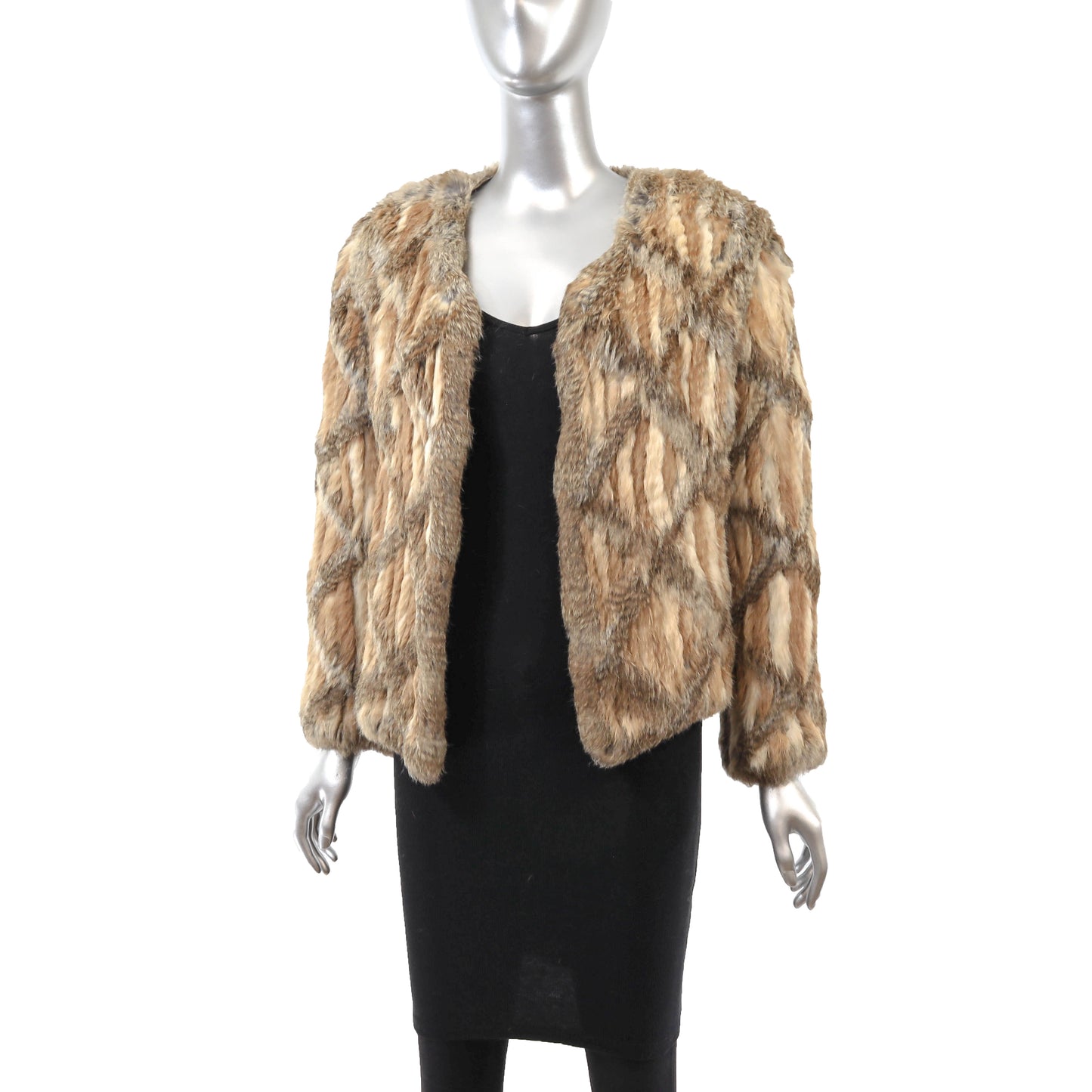 Knitted Rabbit Jacket- Size S