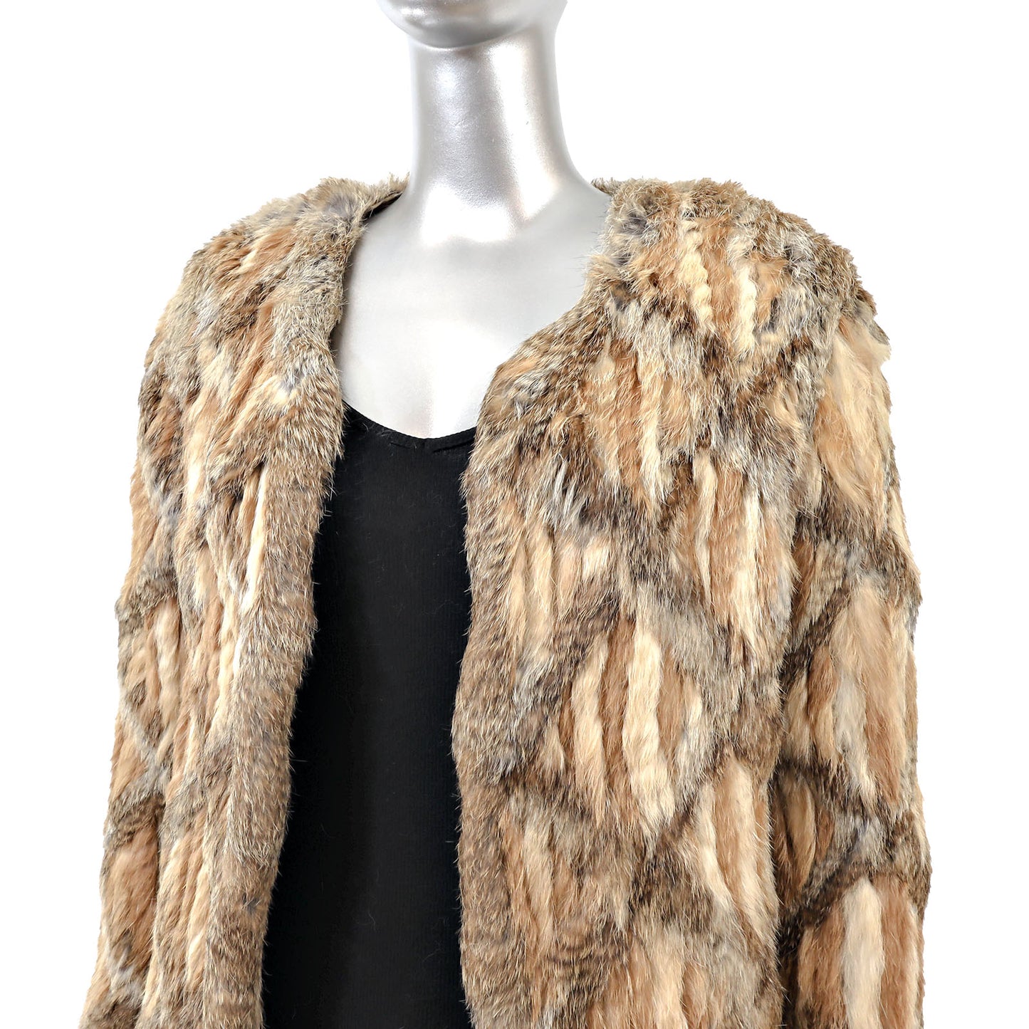 Knitted Rabbit Jacket- Size S