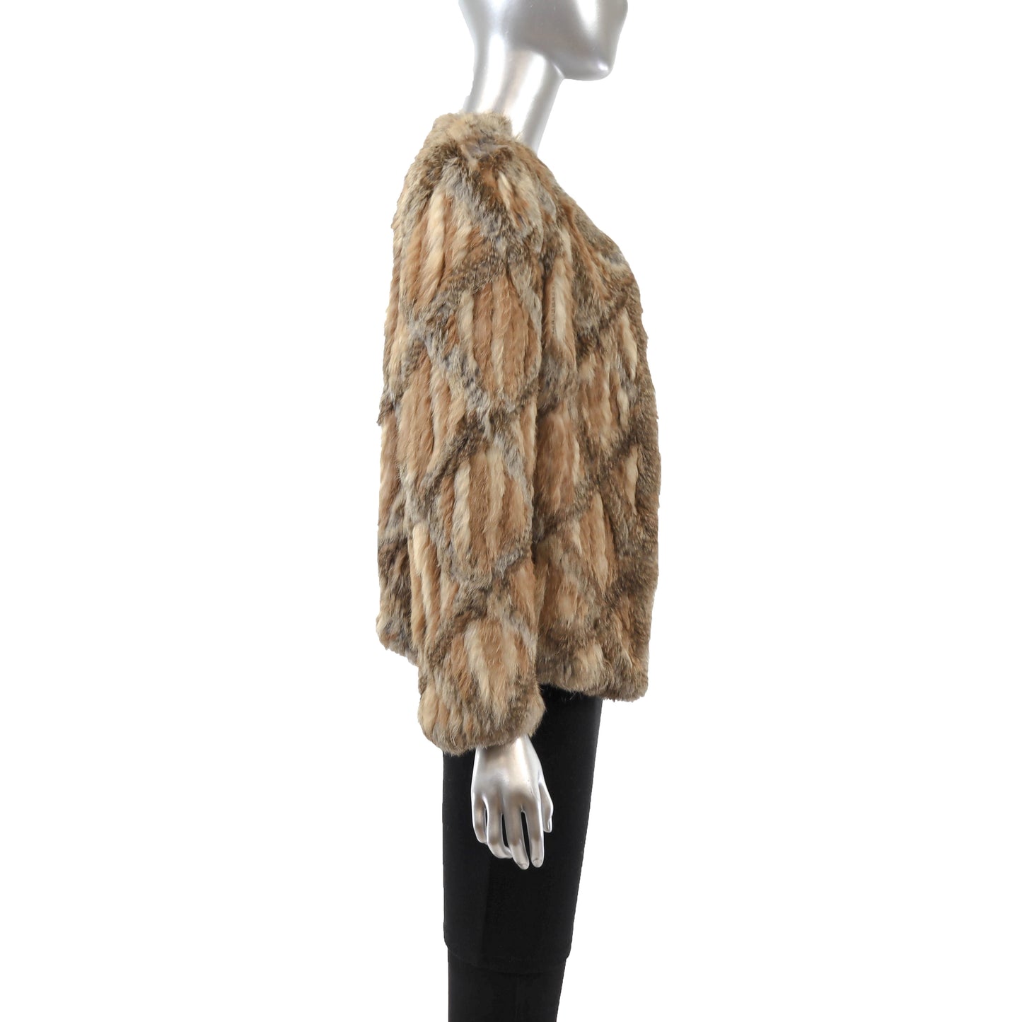 Knitted Rabbit Jacket- Size S