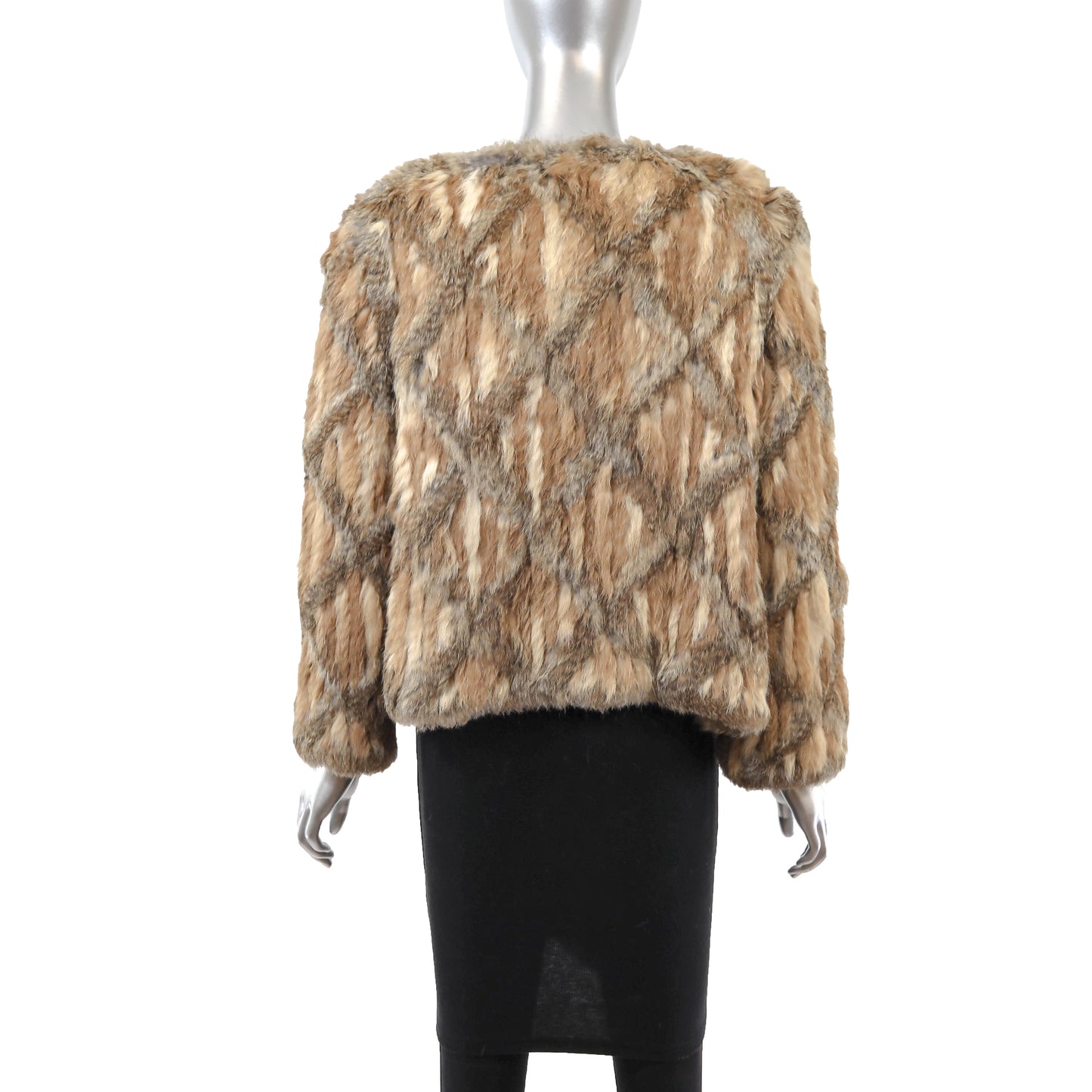 Knitted Rabbit Jacket- Size S