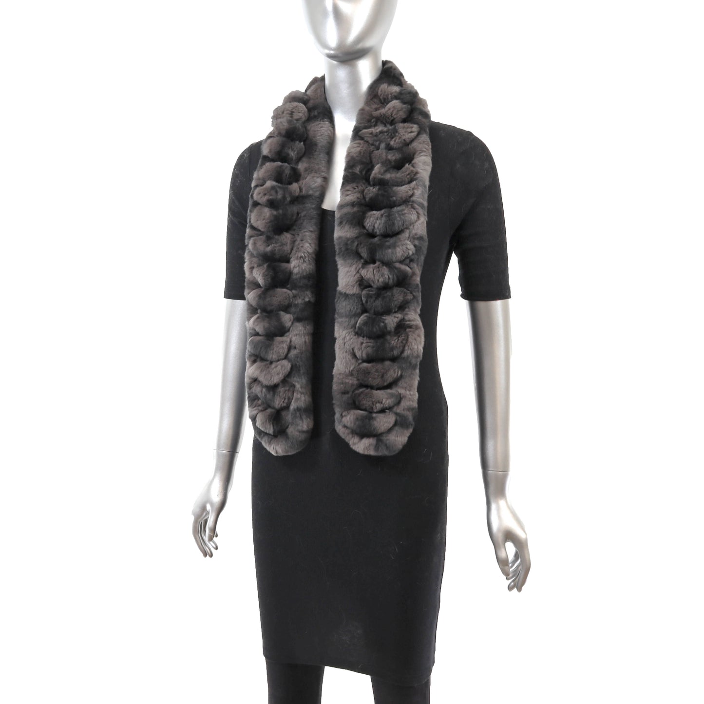 Grey Rabbit Scarf- Size Free