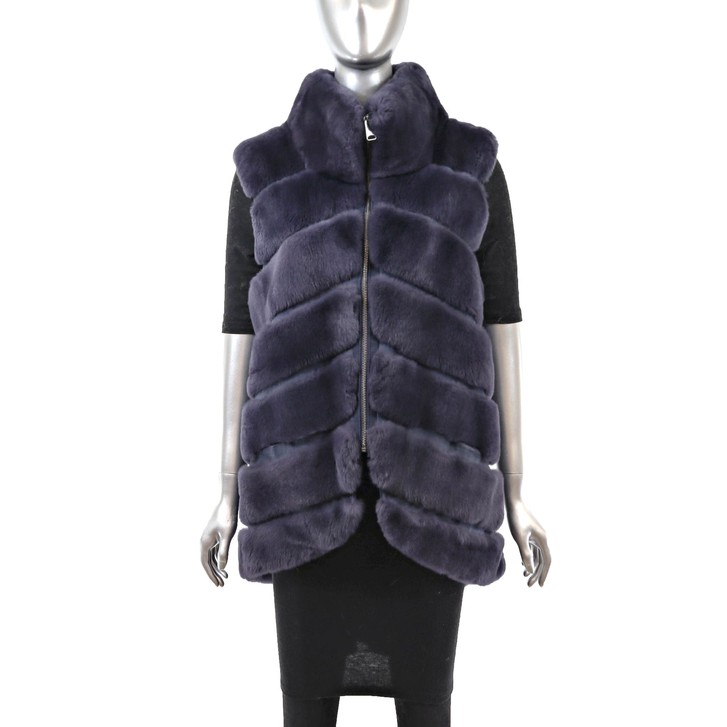 Navy Rex Rabbit Vest- Size S