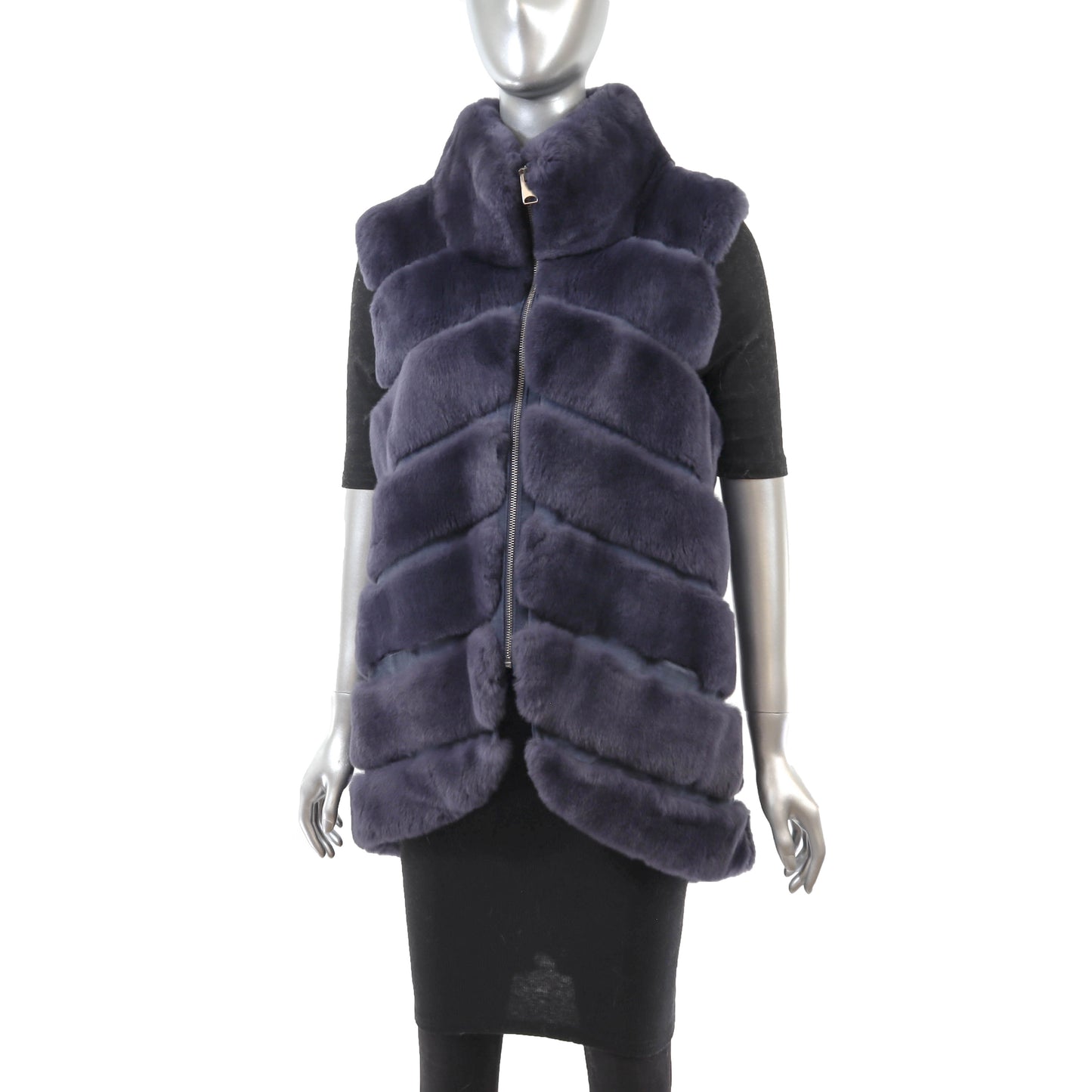 Navy Rex Rabbit Vest- Size S