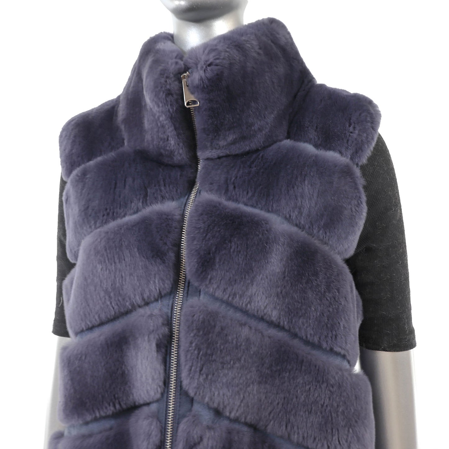 Navy Rex Rabbit Vest- Size S