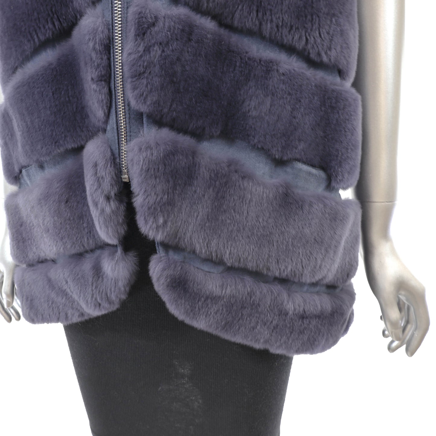 Navy Rex Rabbit Vest- Size S