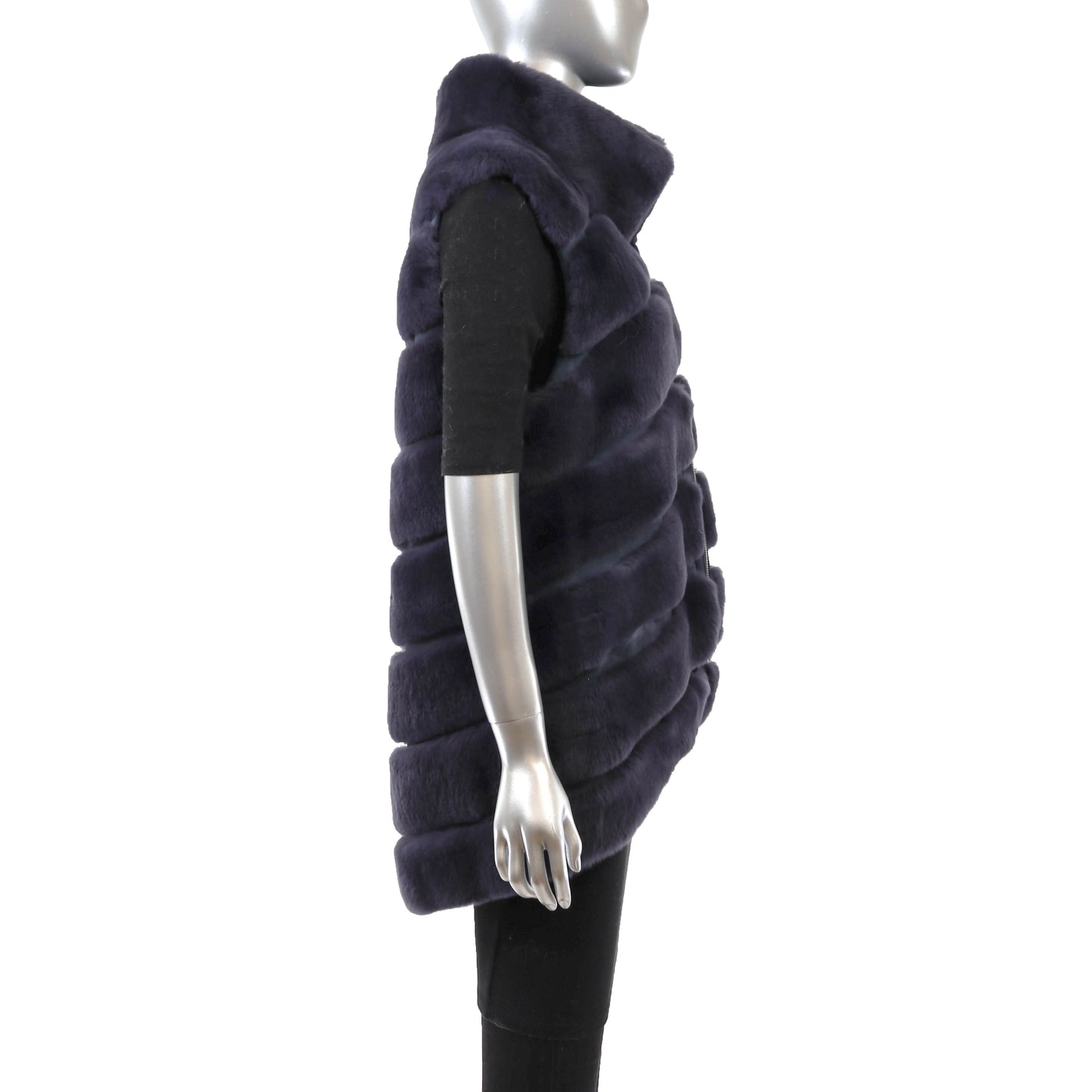 Navy Rex Rabbit Vest- Size S