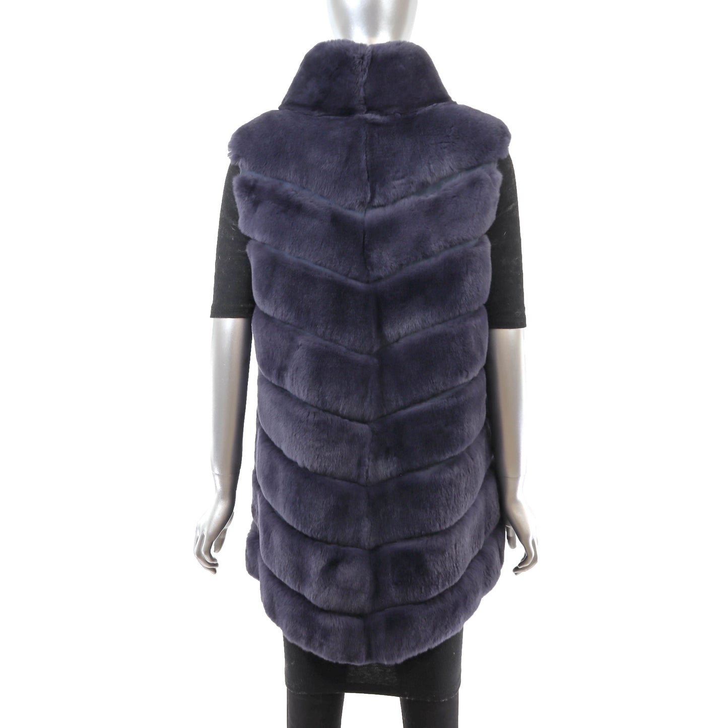 Navy Rex Rabbit Vest- Size S