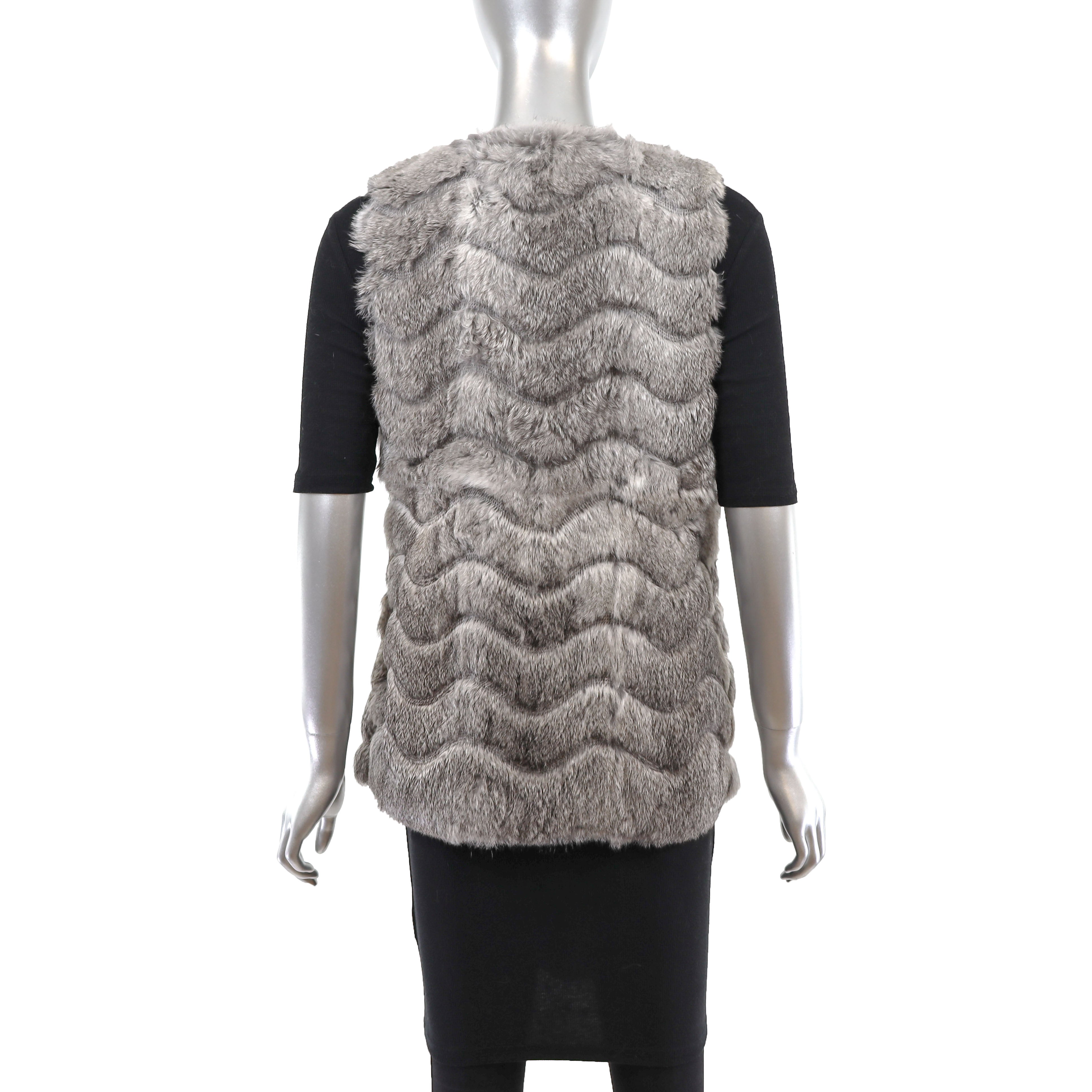 Rabbit Vest- Size S | VintageFurs