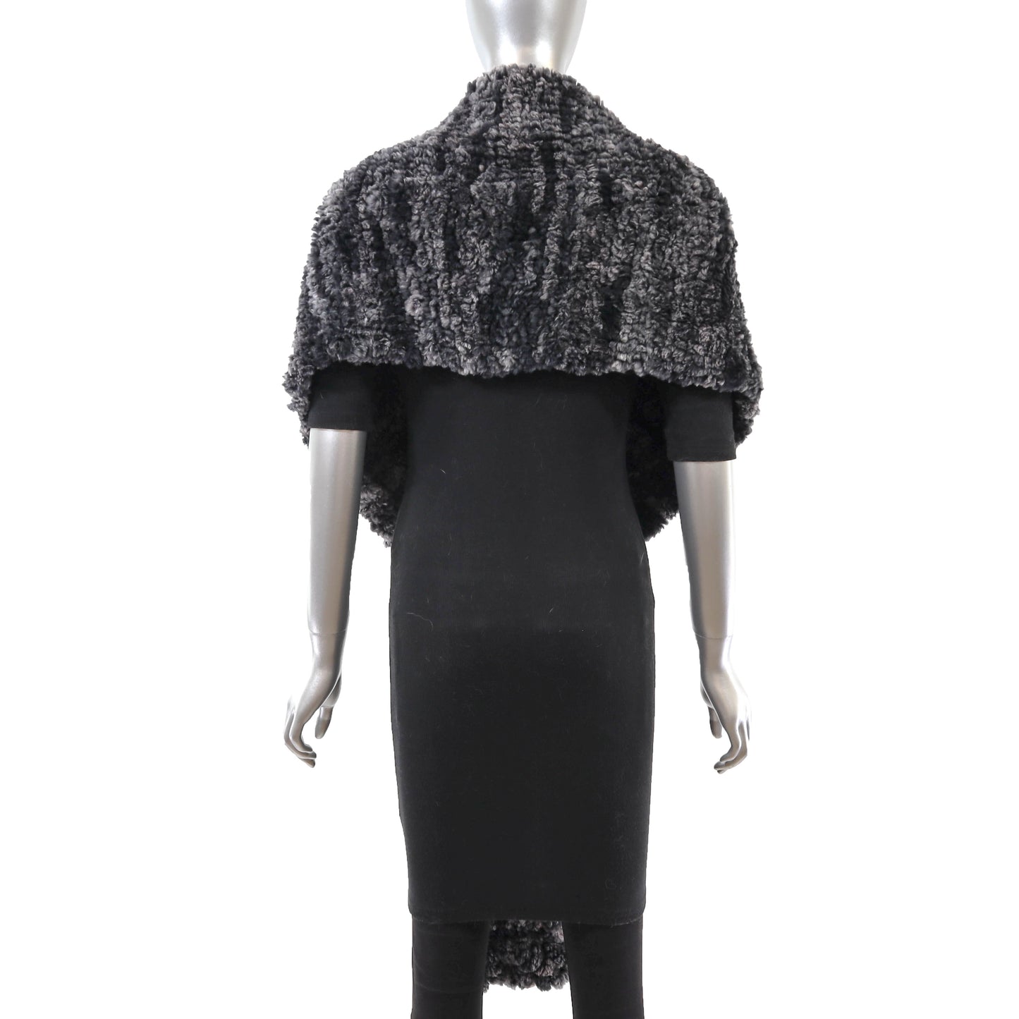 Knitted Rex Rabbit Wrap- Size Free