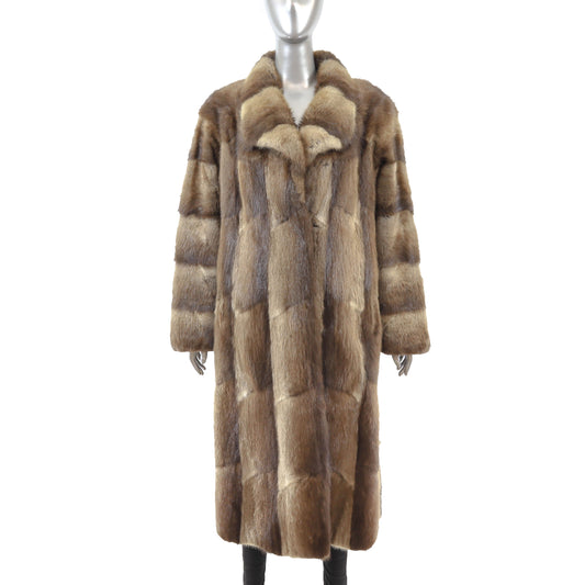Muskrat Coat- Size L