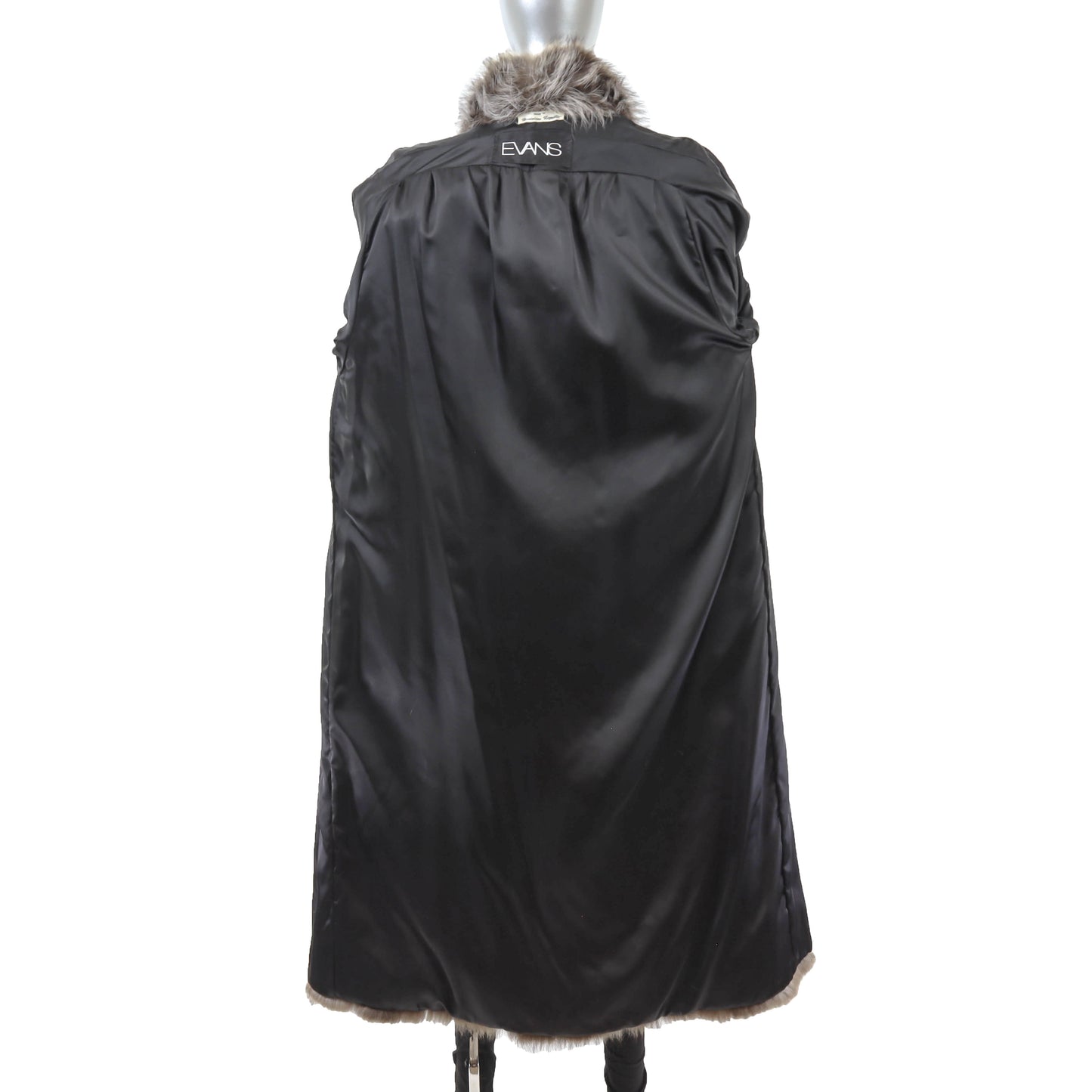 Evans Raccoon Coat- Size XL