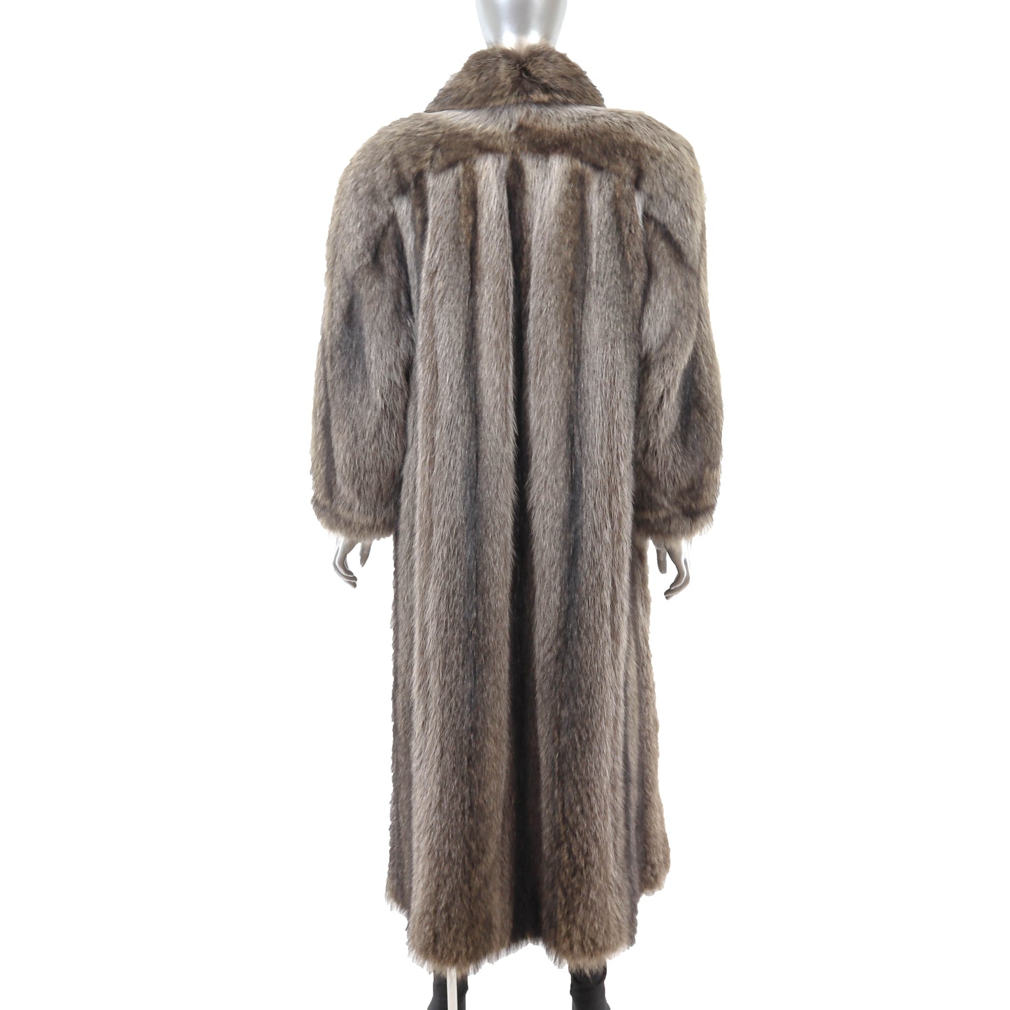 Evans Raccoon Coat- Size XL