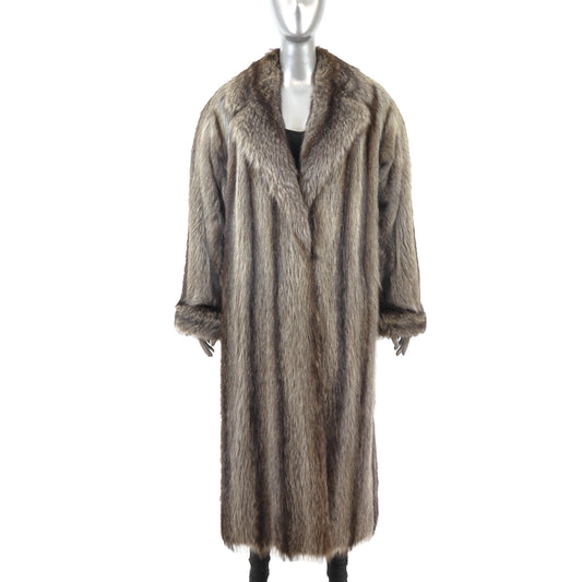 Raccoon Coat- Size XL