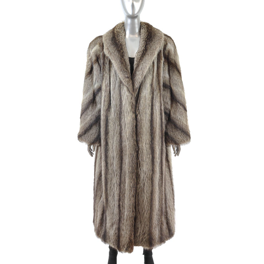 Raccoon Coat- Size XL-XXL