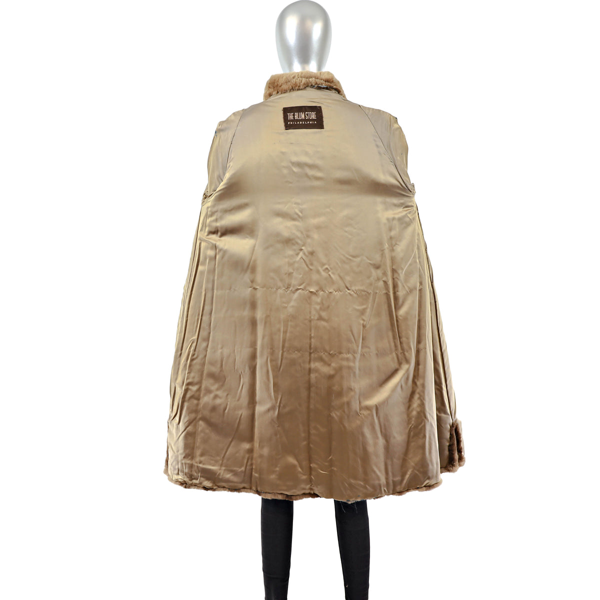 Sheared Raccoon Coat- Size L