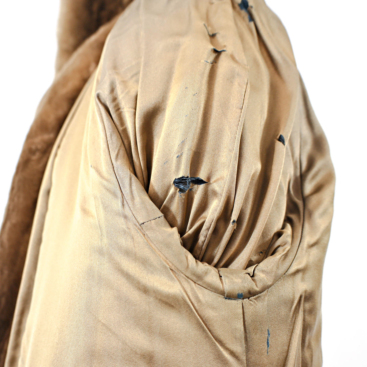 Sheared Raccoon Coat- Size L