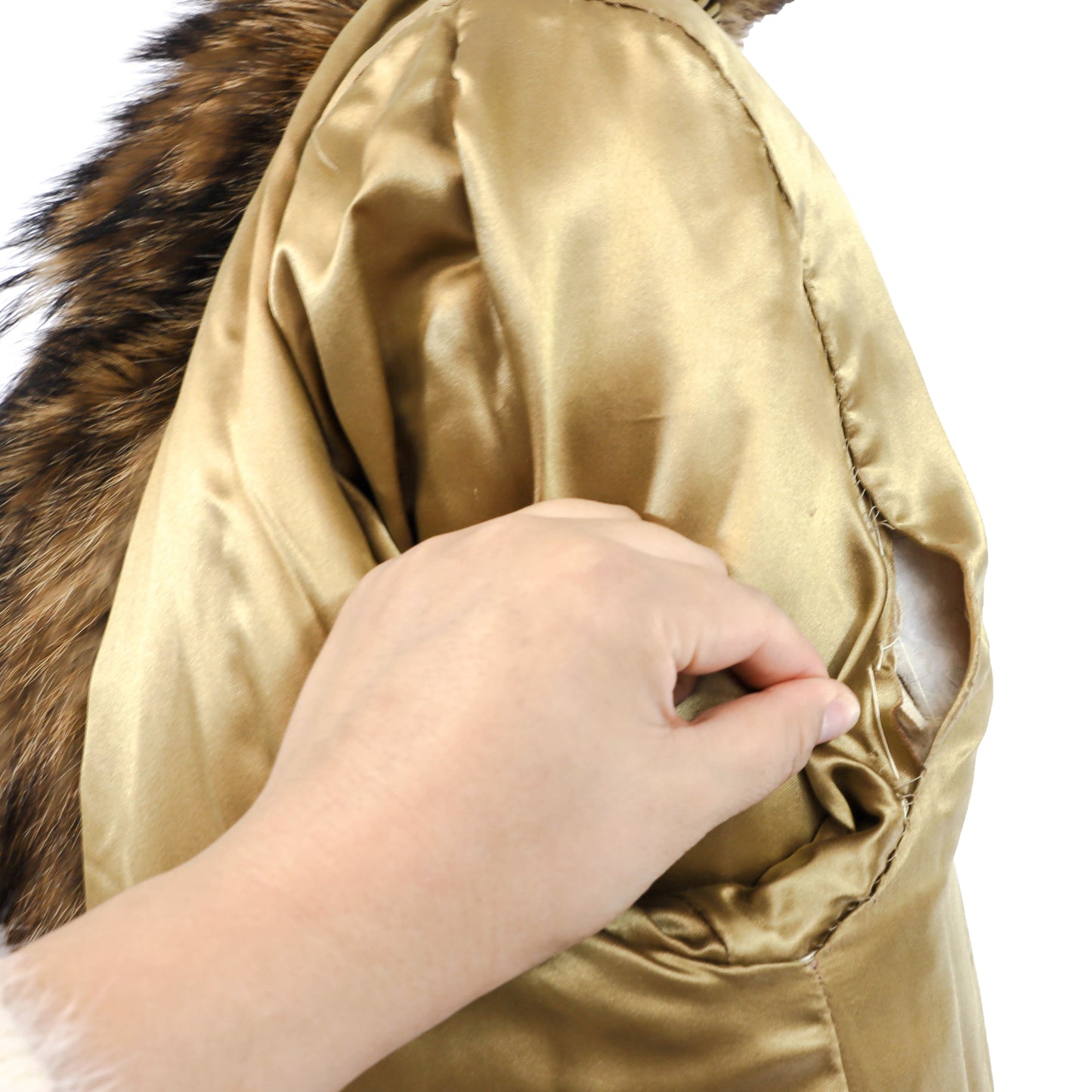 Raccoon Coat- Size XL