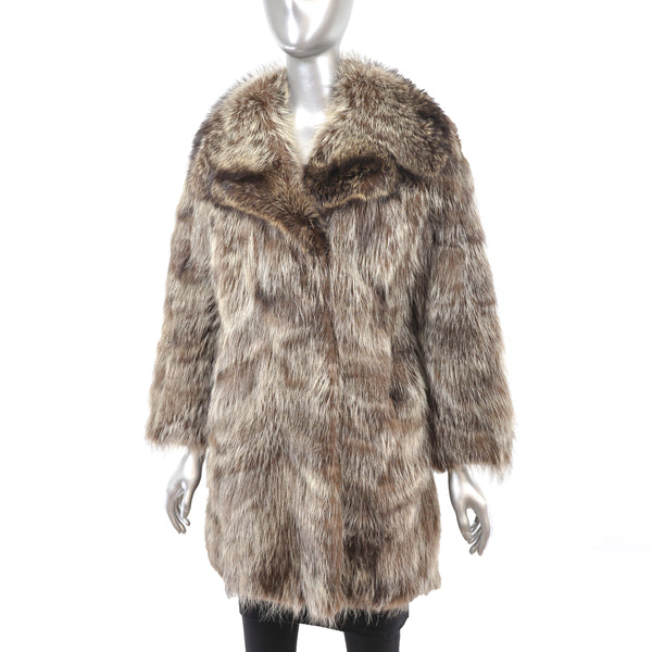 Raccoon Coat- Size S