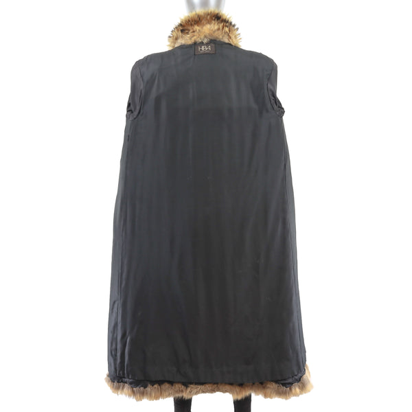 Tanuki Raccoon Coat- Size M