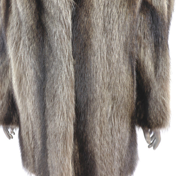 Raccoon 3/4 Coat- Size L