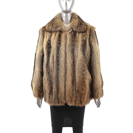 Raccoon Jacket- Size XL