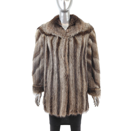 Raccoon Jacket- Size L-XL
