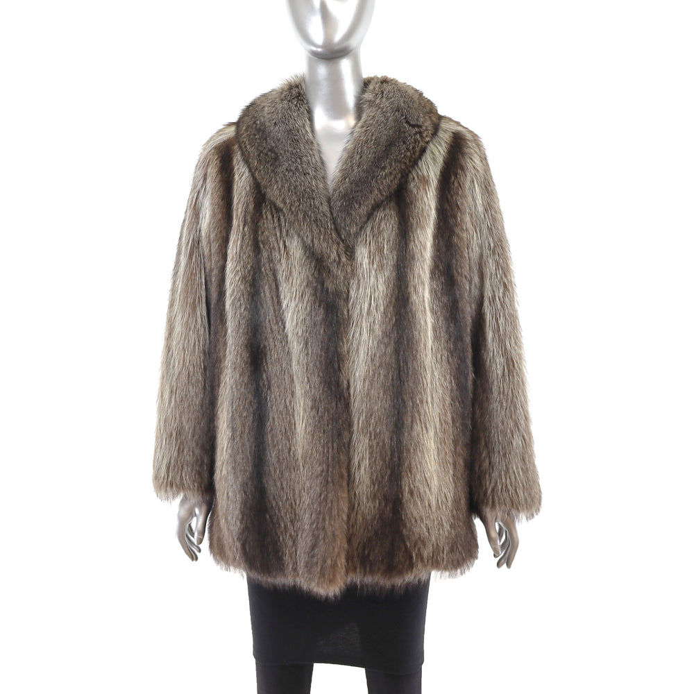 Wonderful Rieger München fur coat made of real raccoon fur coat raccoon real  fur - Catawiki