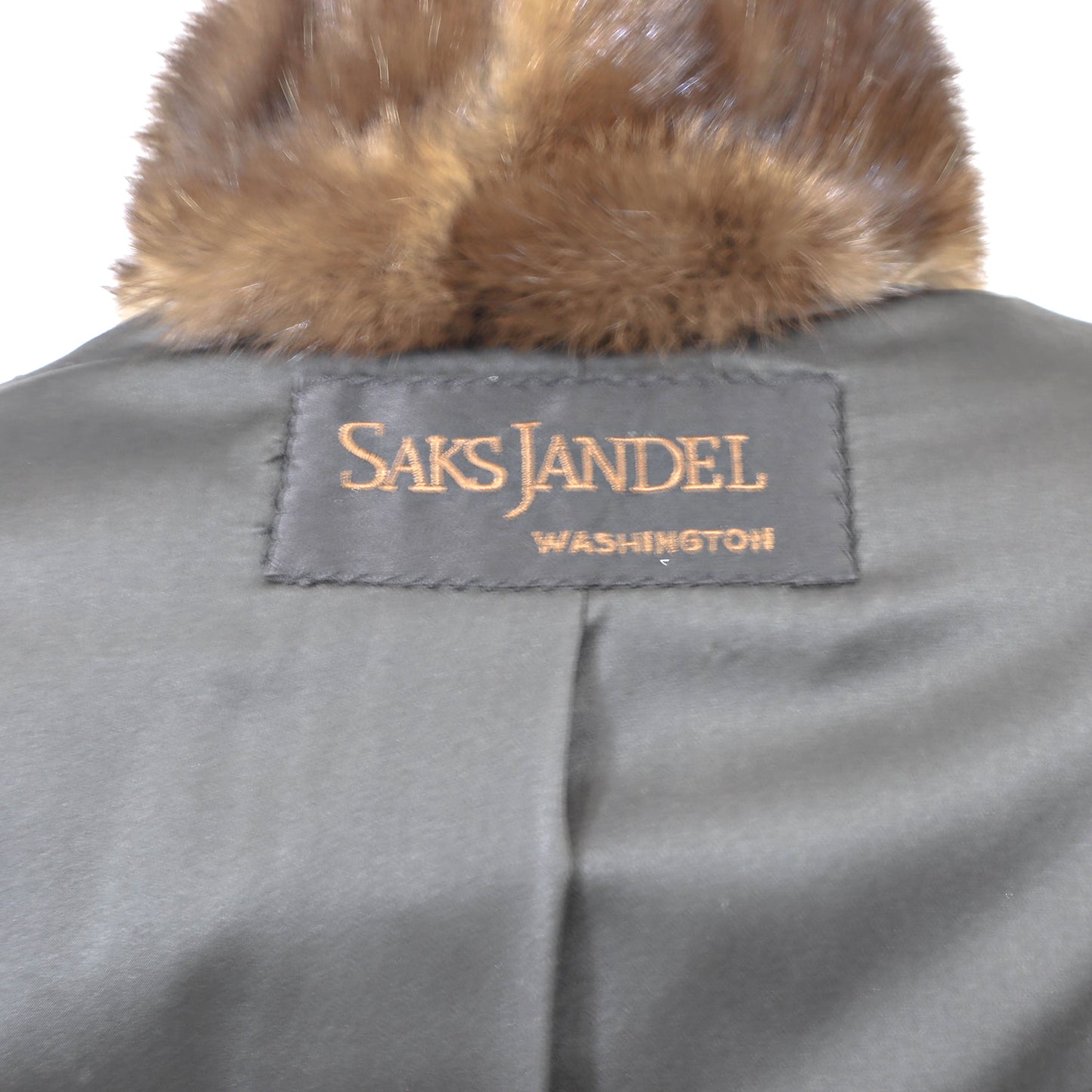 Saks Jandel Sable Coat- Size M