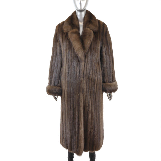 Saks Jandel Sable Coat- Size M