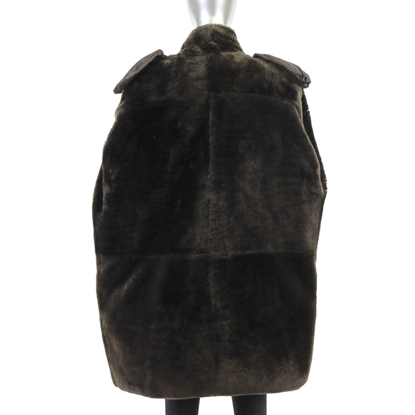 Shearling Coat- Size XL