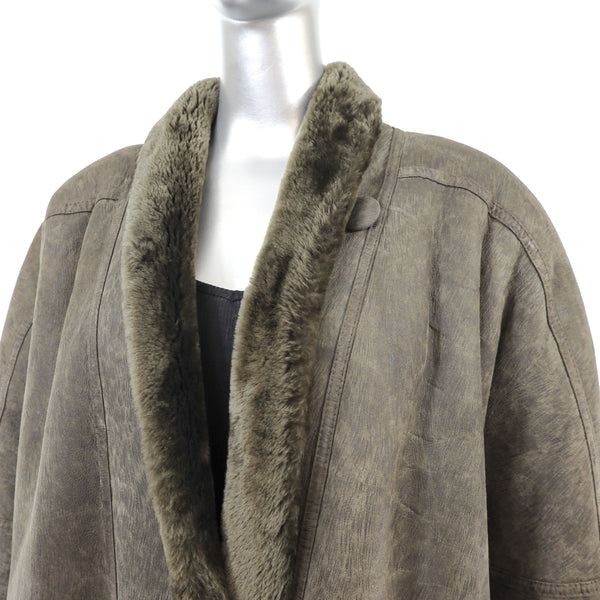 Shearling Coat- Size XL