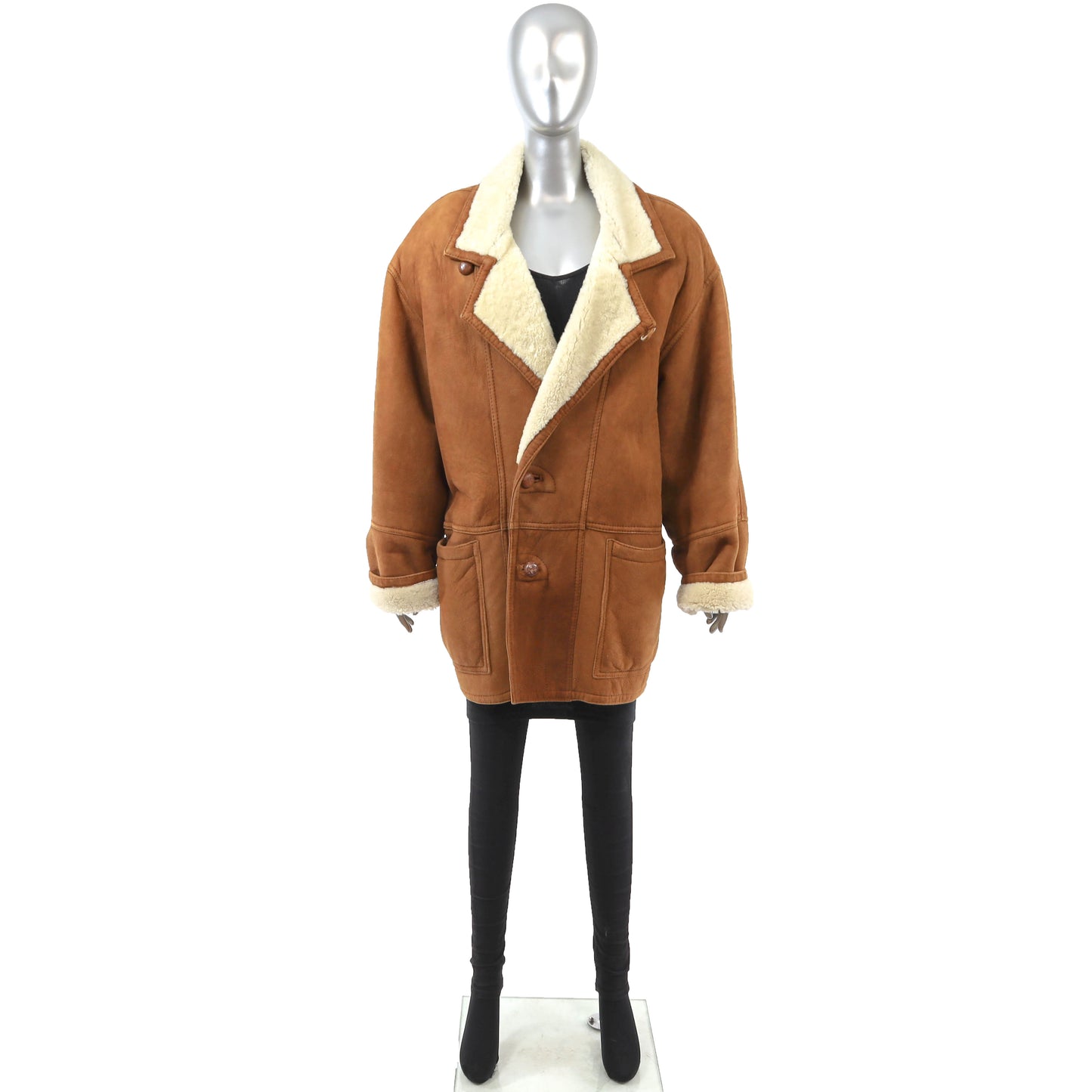 Men's Shearling Jacket- Size XL