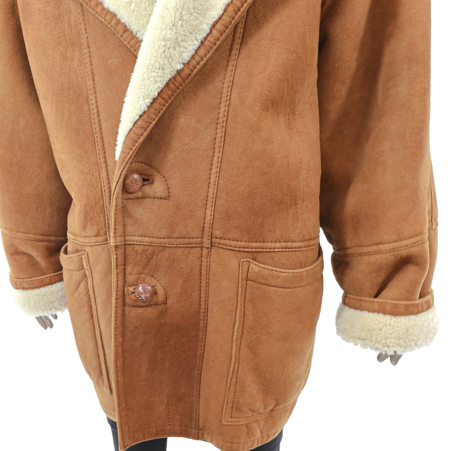 Men's Shearling Jacket- Size XL