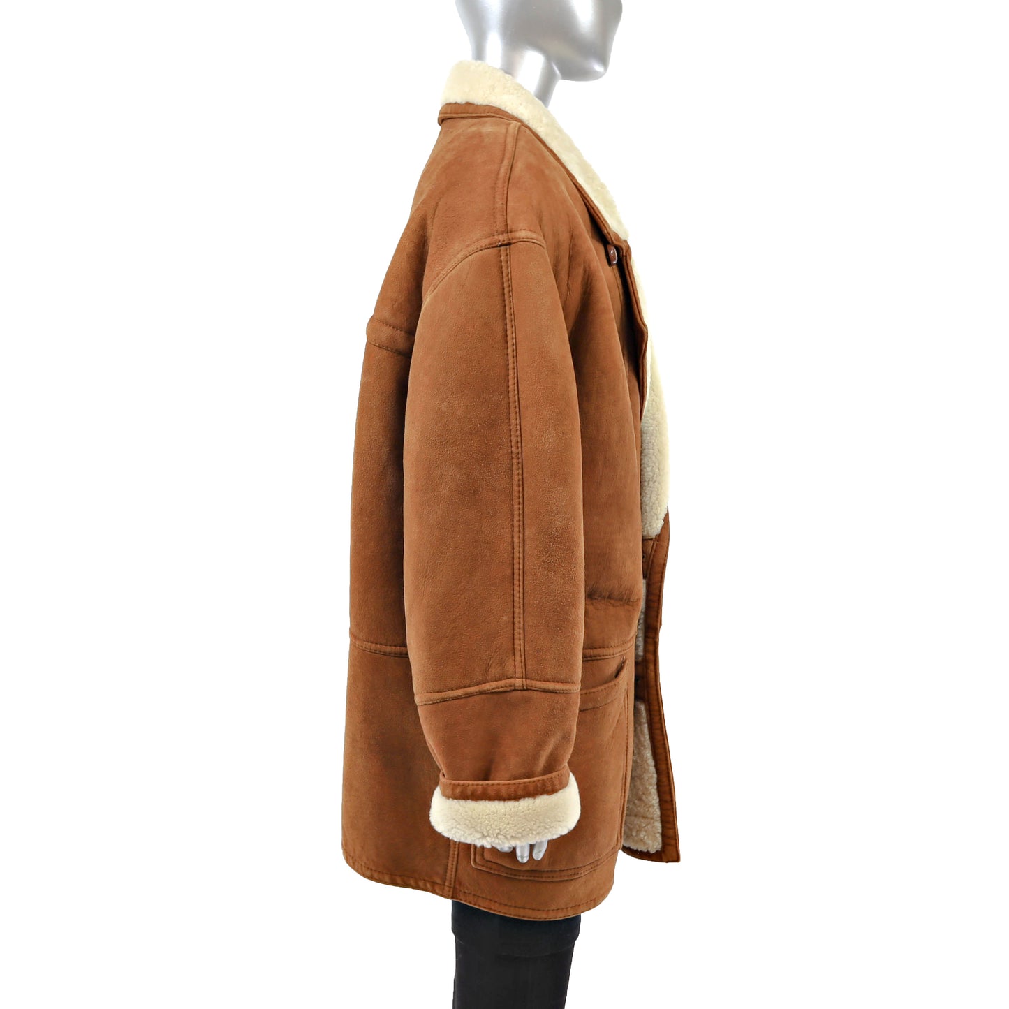 Men's Shearling Jacket- Size XL
