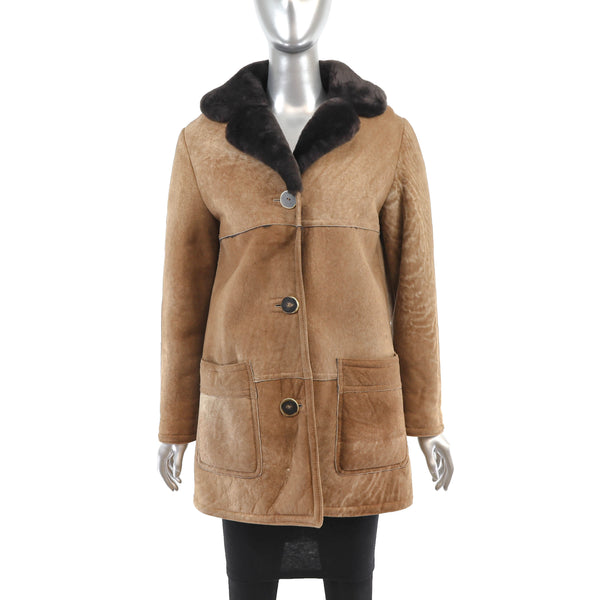 Shearling Jacket- Size S