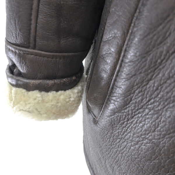 Men's Shearling Coat- Size L