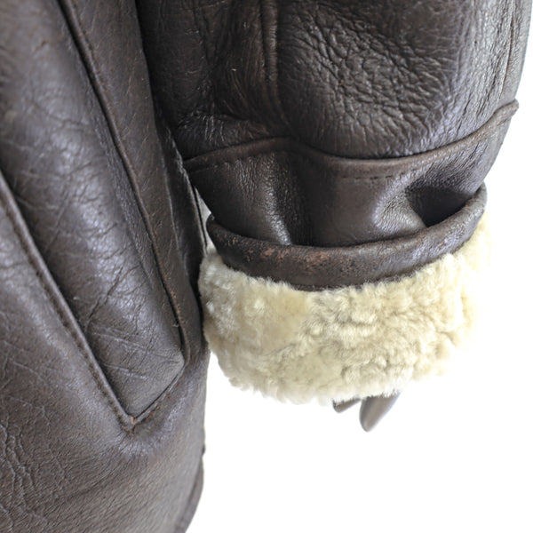 Men's Shearling Coat- Size L